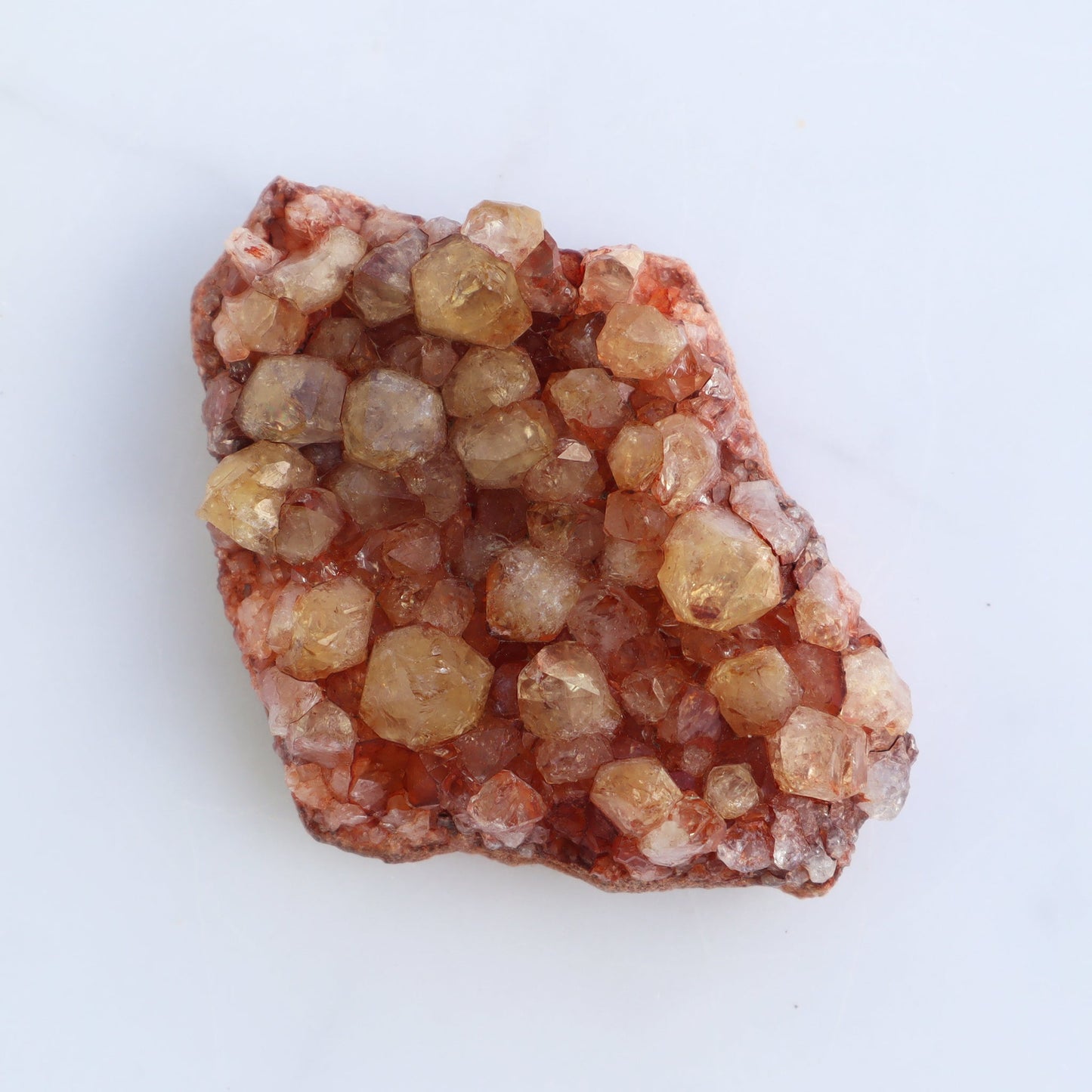 CITRINE GEODE FRAGMENT – Citrine Quartz Cluster Fragment