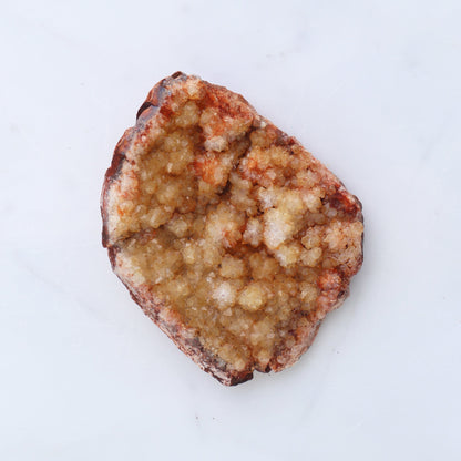 CITRINE DRUZY FLOWERS – Citrine Quartz Cluster Fragment