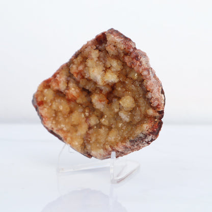 CITRINE DRUZY FLOWERS – Citrine Quartz Cluster Fragment