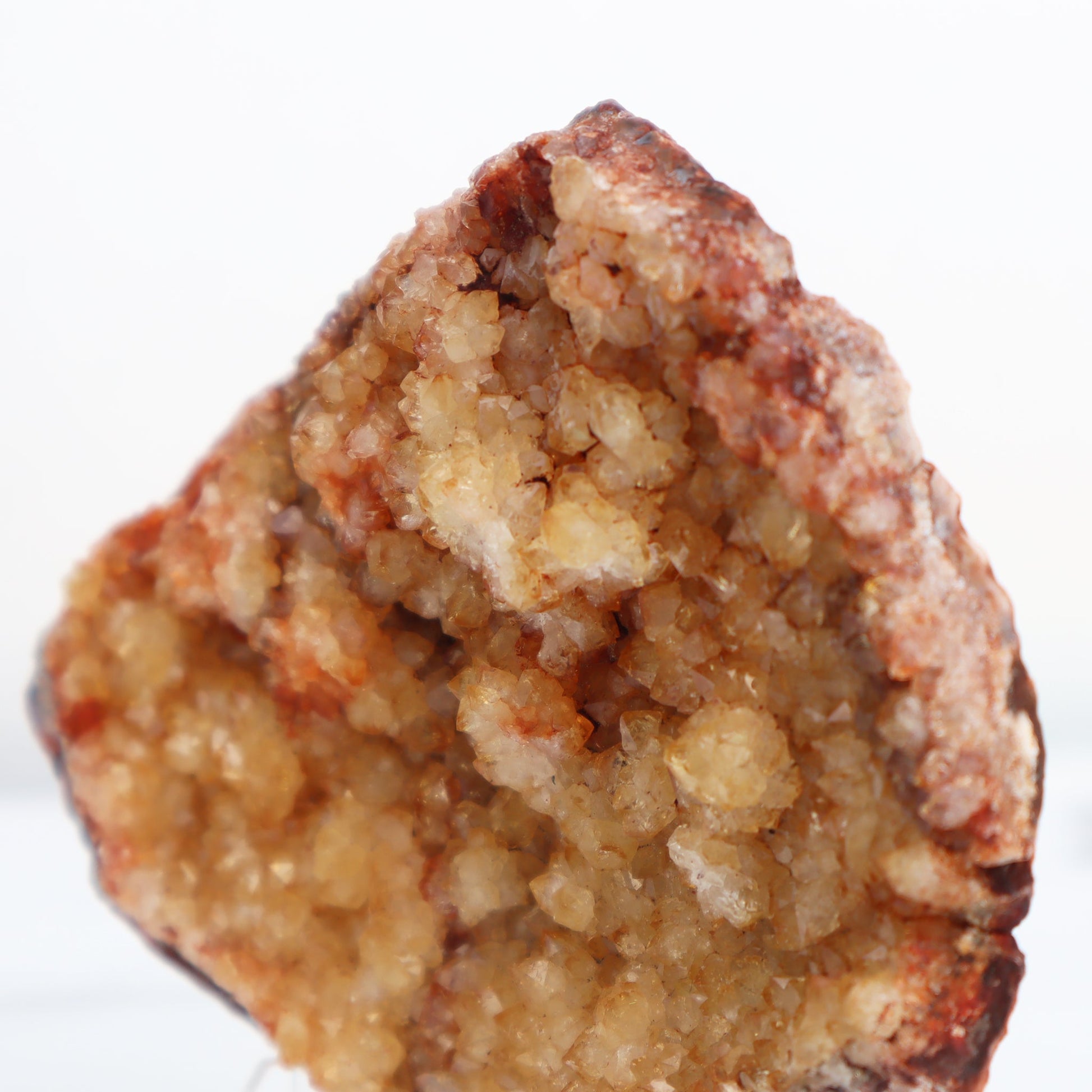 CITRINE DRUZY FLOWERS – Citrine Quartz Cluster Fragment