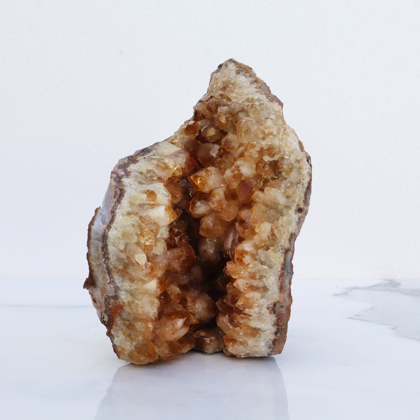 AMBER CITRINE – Citrine Quartz Cluster Fragment