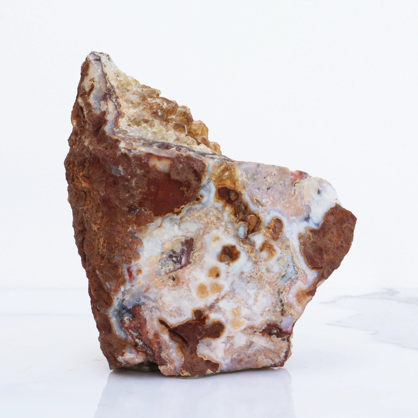 AMBER CITRINE – Citrine Quartz Cluster Fragment