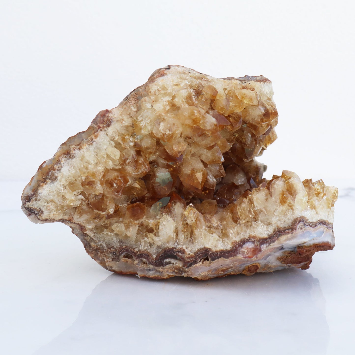AMBER CITRINE – Citrine Quartz Cluster Fragment