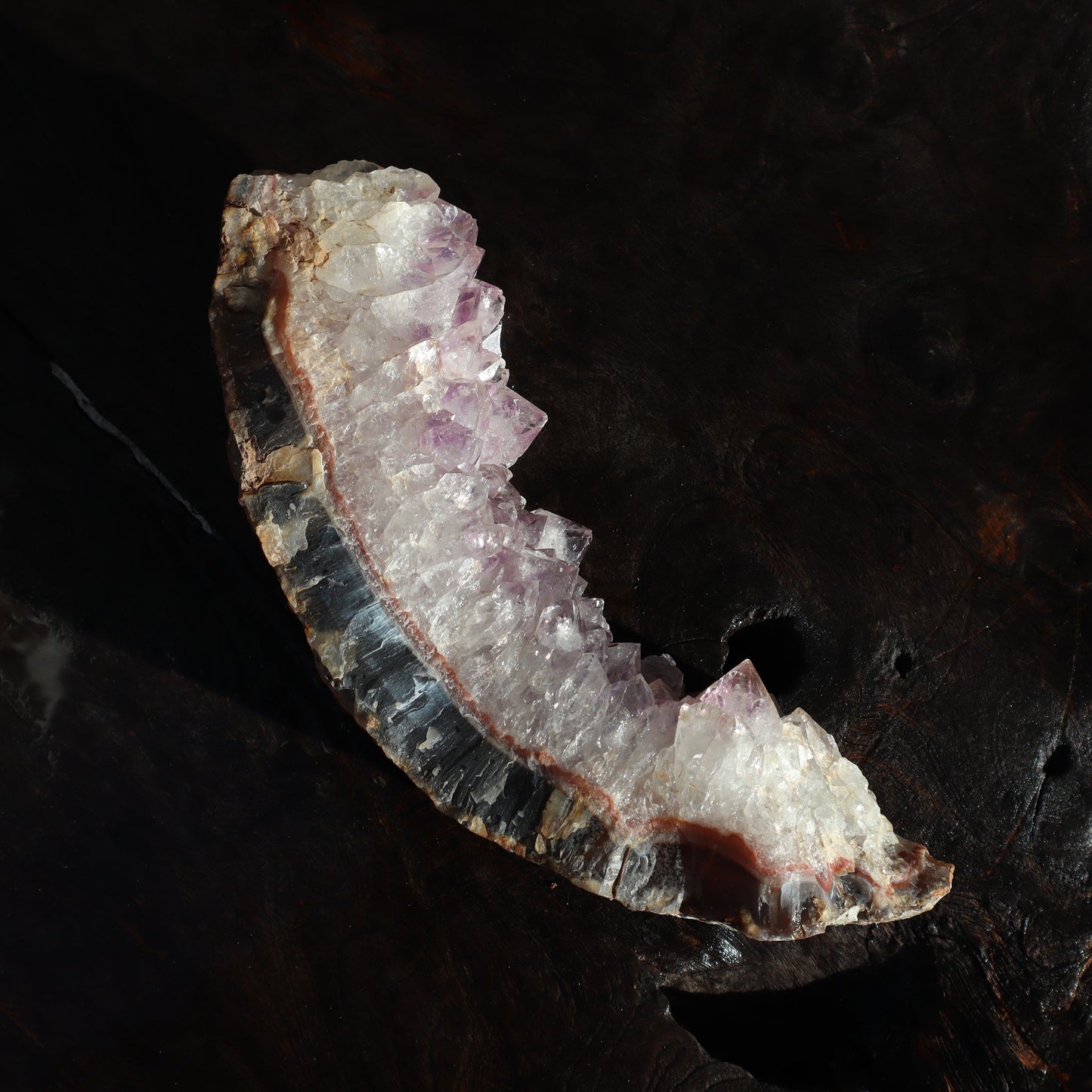 Jagged Crown Slice – Rare Quartz Geodes