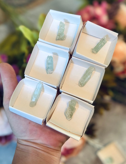 Etched Aquamarine Specimens from Brazil – 1.00-1.99 grams