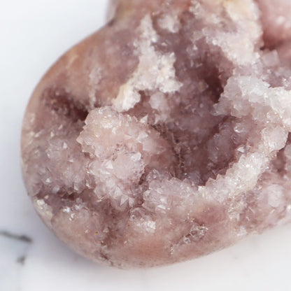 Pink Amethyst Heart Geode