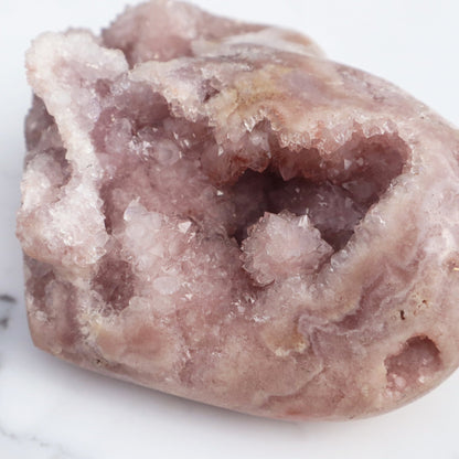Pink Amethyst Heart Geode