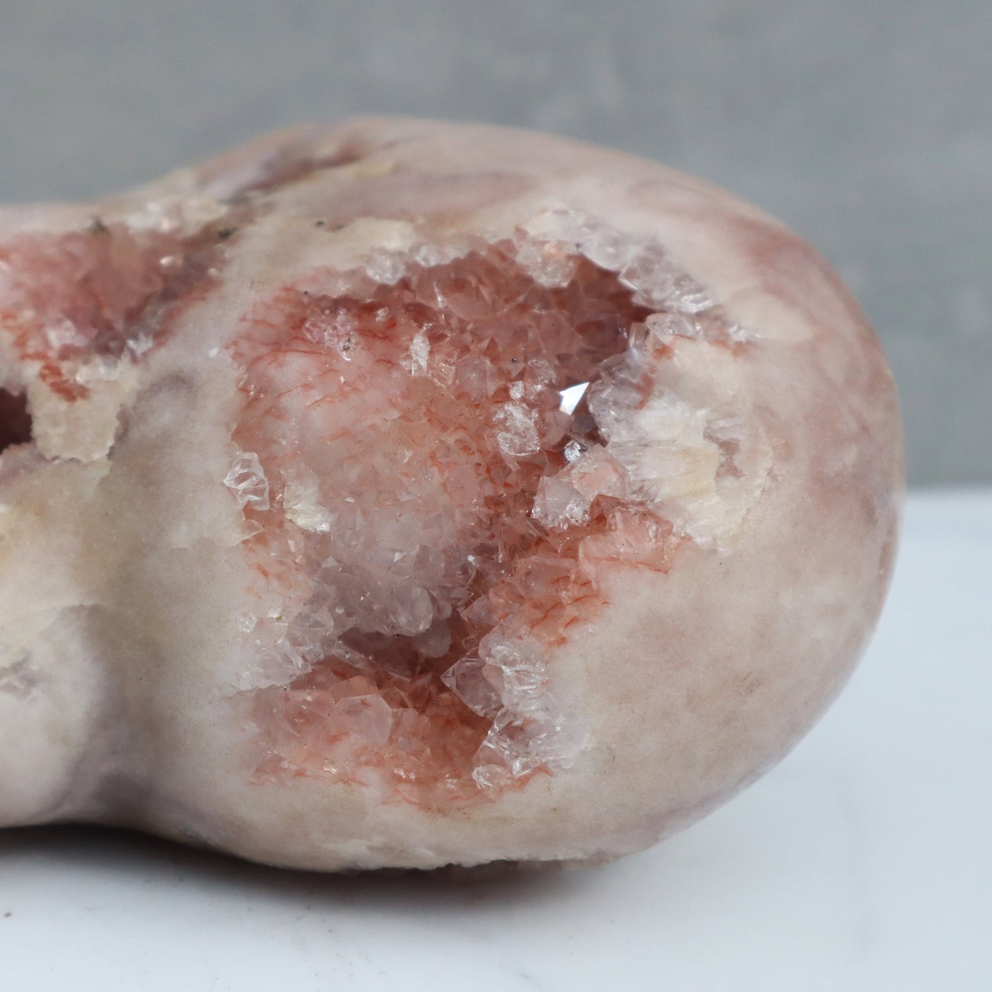 Pink Amethyst Heart Geode