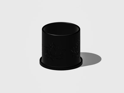 Lotus Flower Planter with Drainage | 3D-Printed Plant Pot