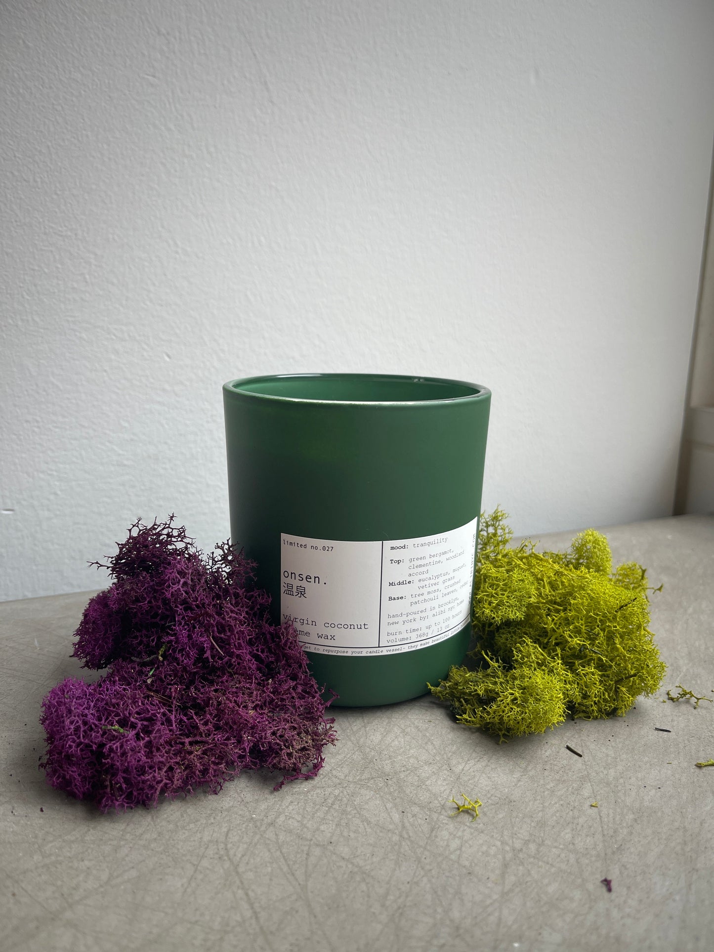 ONSEN 温泉 | VIRGIN COCONUT CRÈME WAX & WOODEN WICK CANDLE