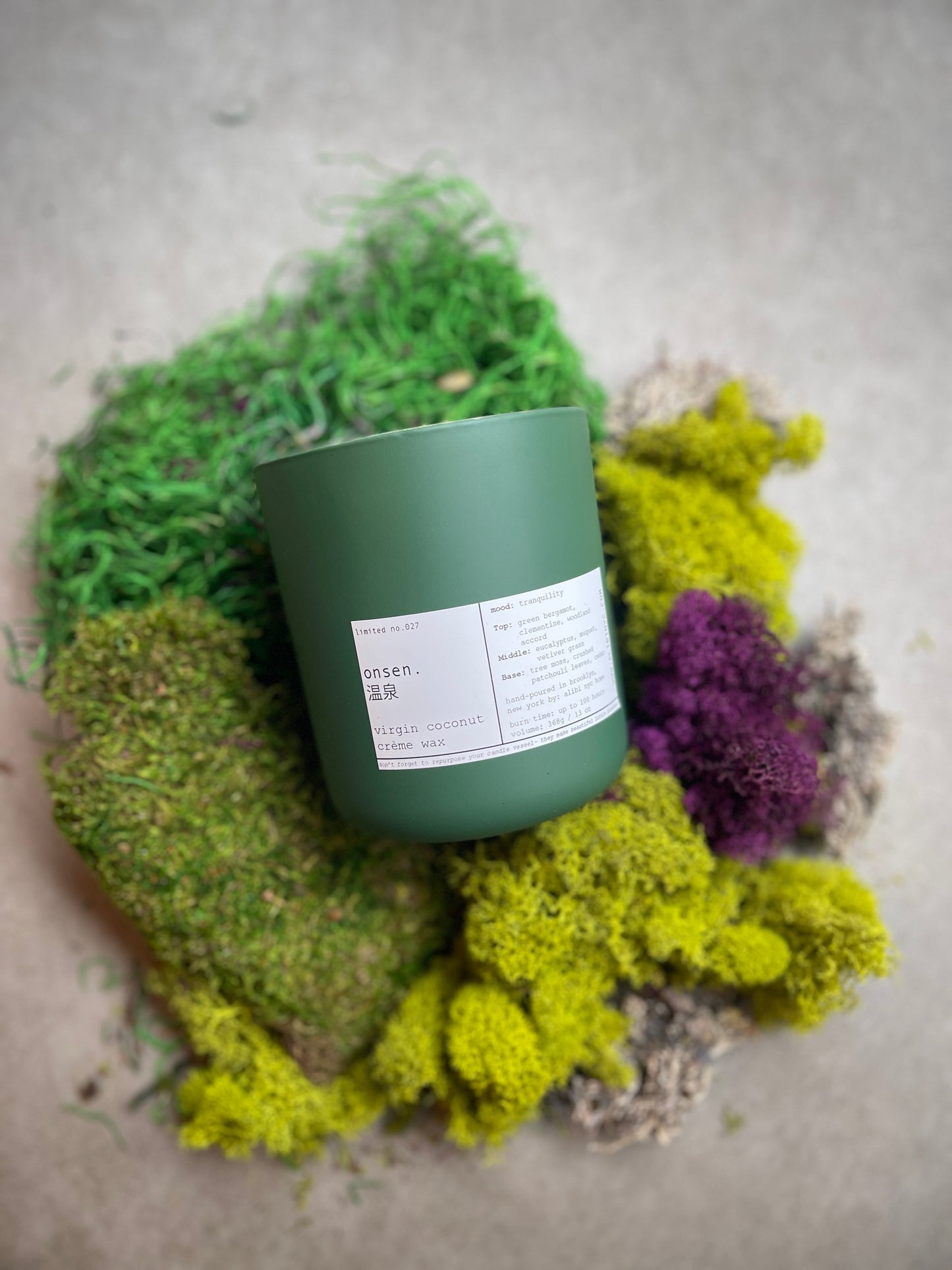 ONSEN 温泉 | VIRGIN COCONUT CRÈME WAX & WOODEN WICK CANDLE