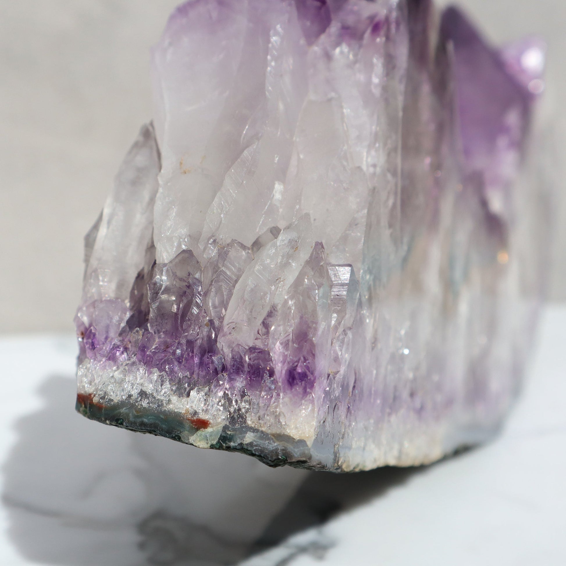Rugged Crown Slice – Rare Quartz Geodes