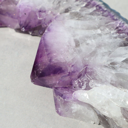 Rugged Crown Slice – Rare Quartz Geodes