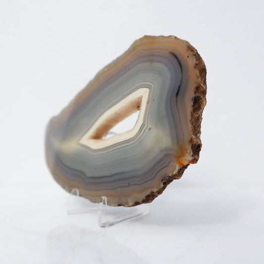 Druzy Center Agate Slice – agate slice