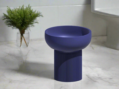 Modern Pedestal Planter, Two-Piece Plant Pot