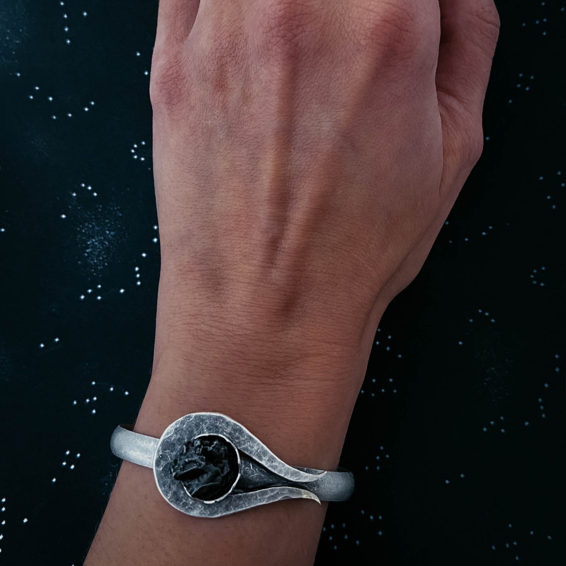 Comet Meteorite Cuff Bracelet – Bracelet