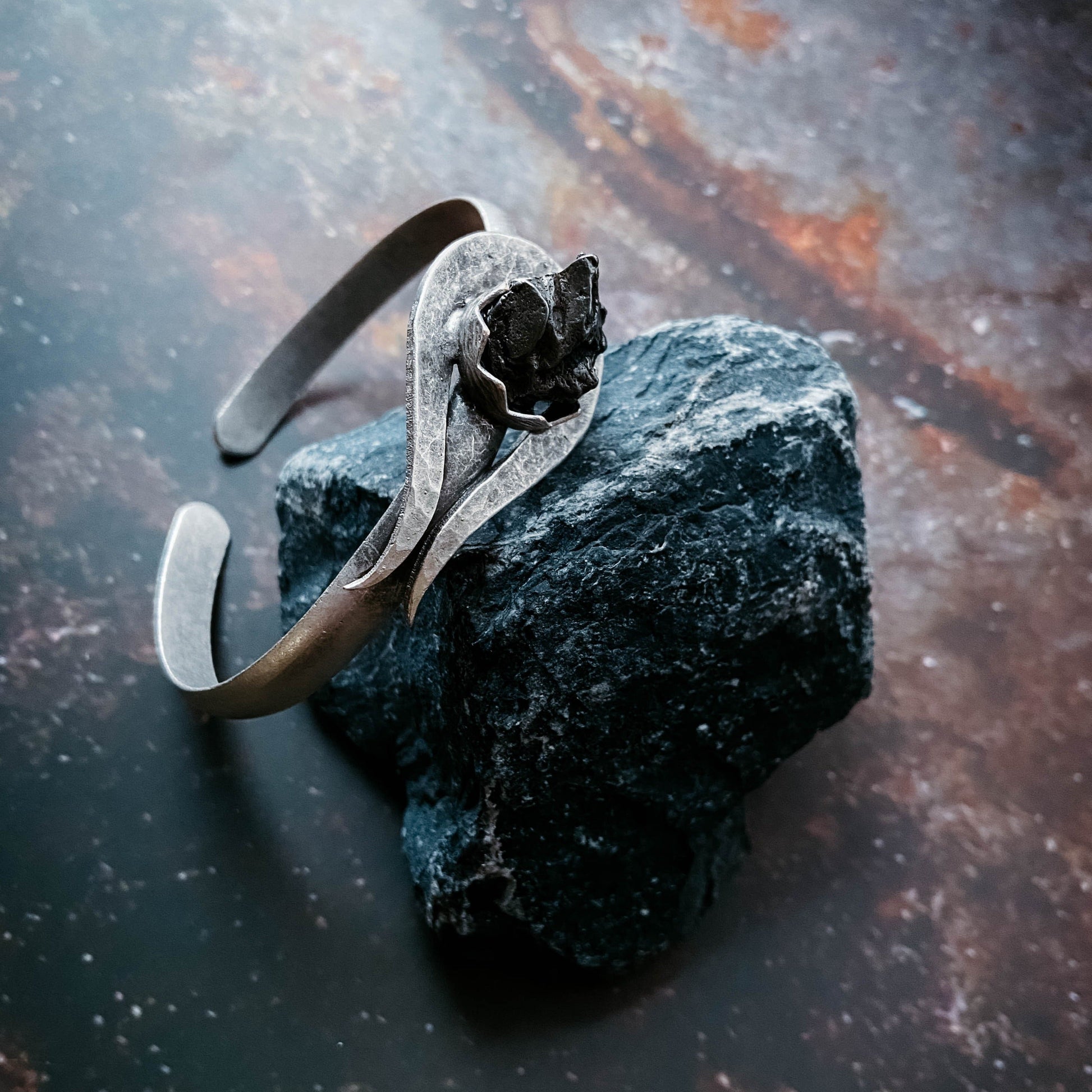 Comet Meteorite Cuff Bracelet – Bracelet
