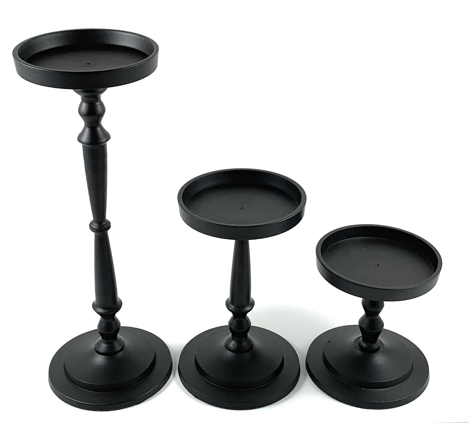 Vibhsa Pillar Candle Holder Sets of 3 – home Decor