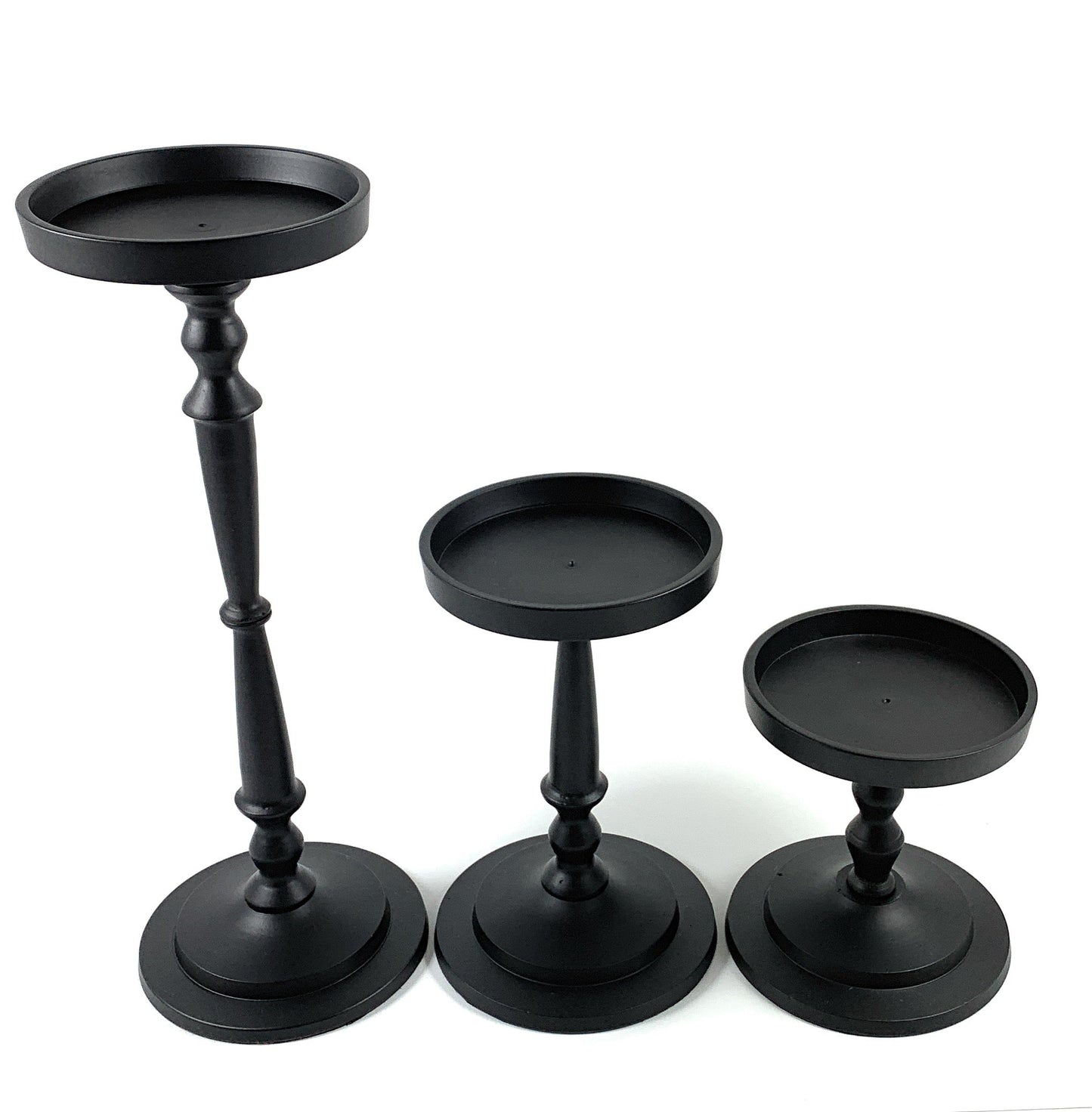 Vibhsa Pillar Candle Holder Sets of 3 – home Decor