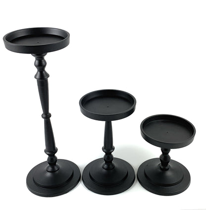 Vibhsa Pillar Candle Holder Sets of 3 – home Decor