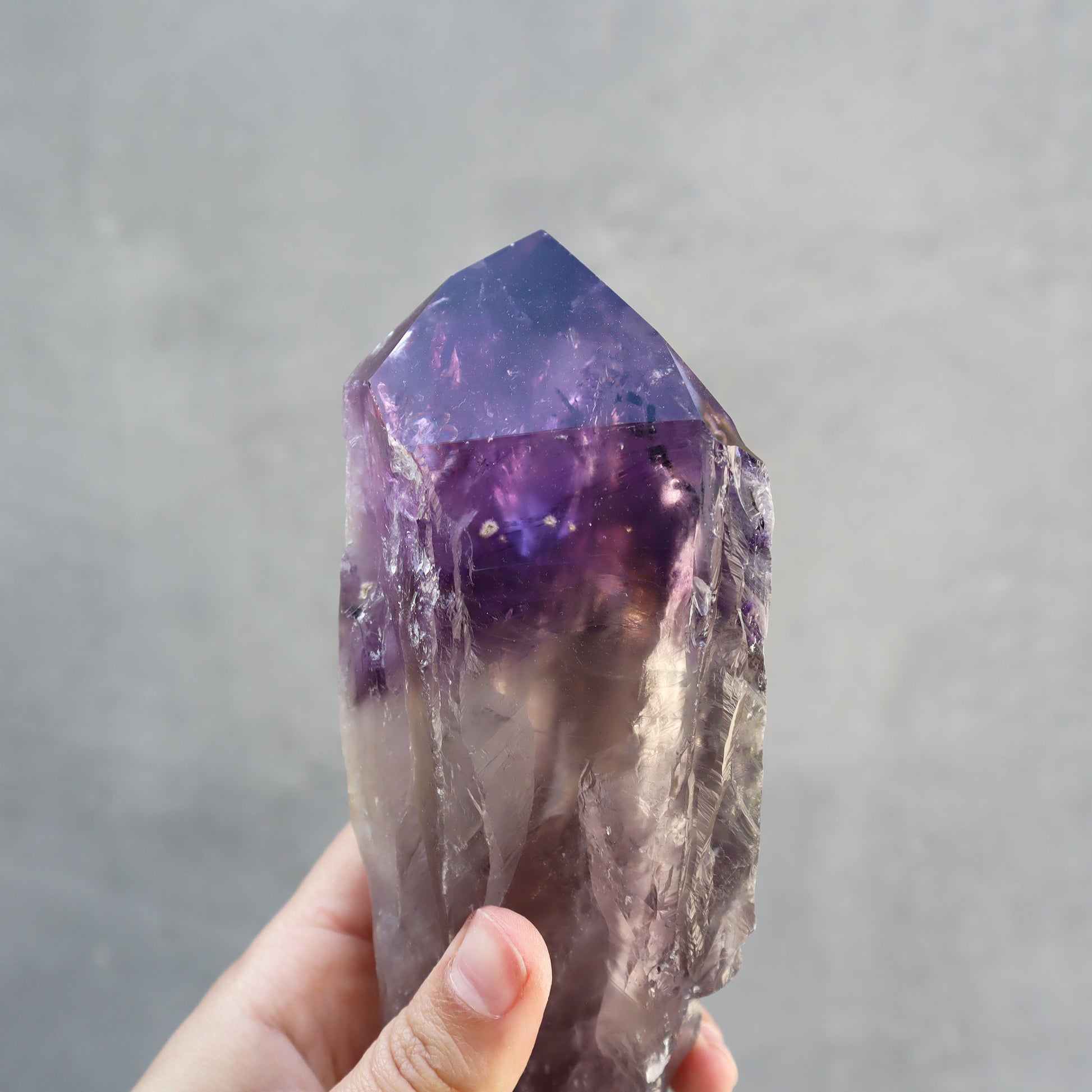 PURPLE POINT – Amethyst torch point