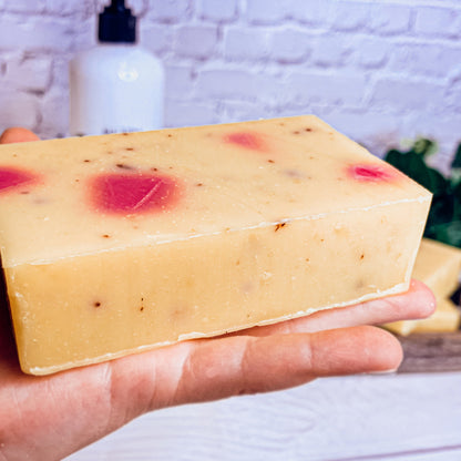 Honeysuckle Rose Petals - Handmade Soap – Soap bar
