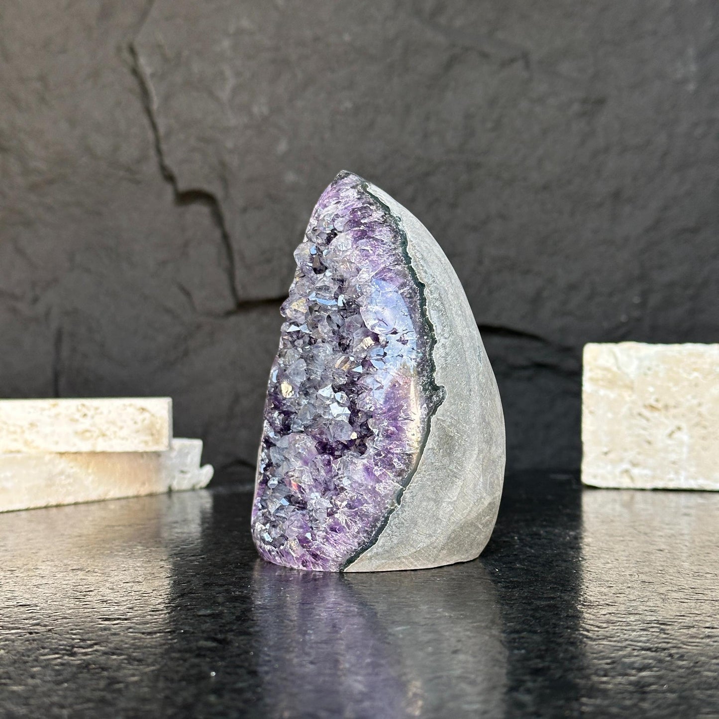 Amethyst Crystal Flame