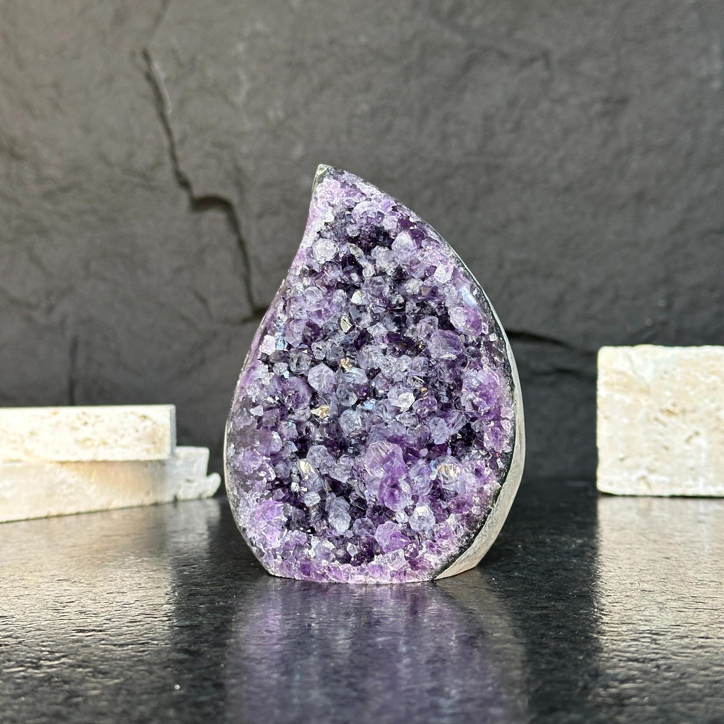 Amethyst Crystal Flame