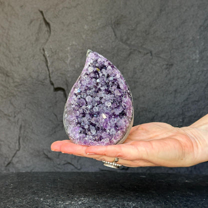 Amethyst Crystal Flame