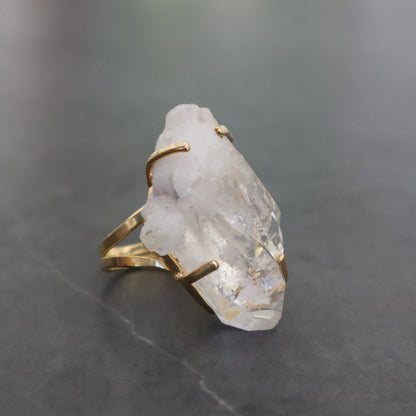 White Quartz Ring – rings