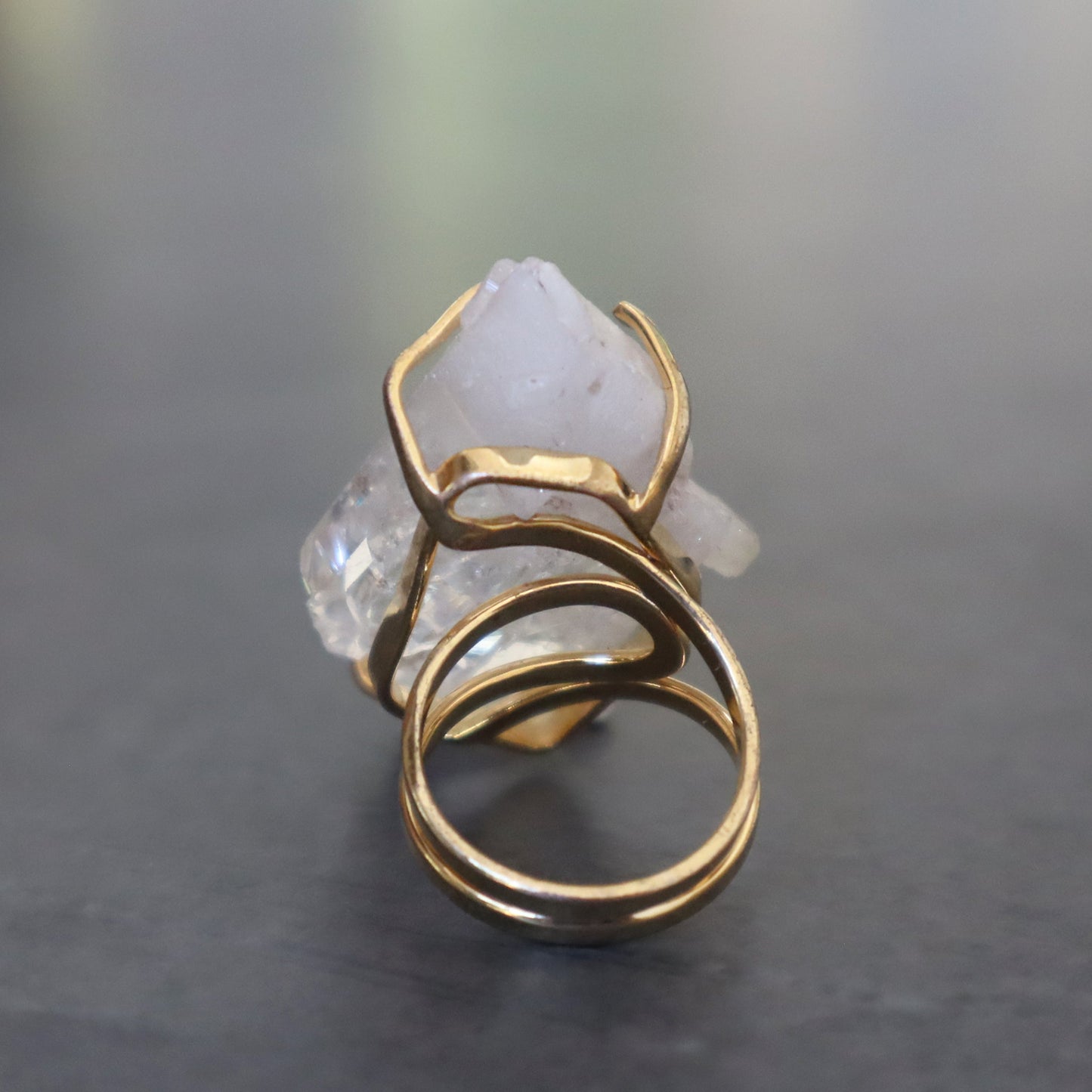 White Quartz Ring – rings