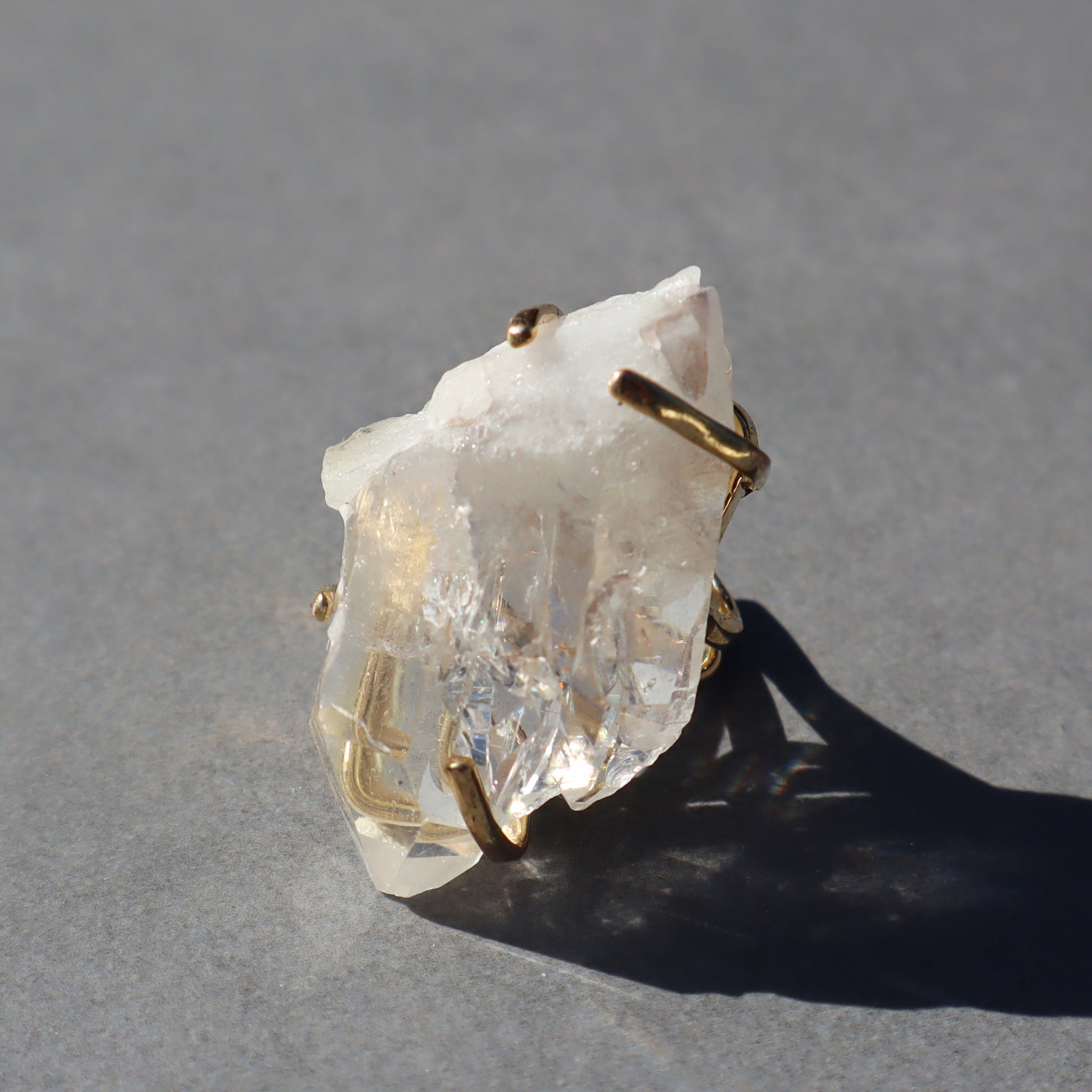 White Quartz Ring – rings