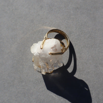 White Quartz Ring – rings