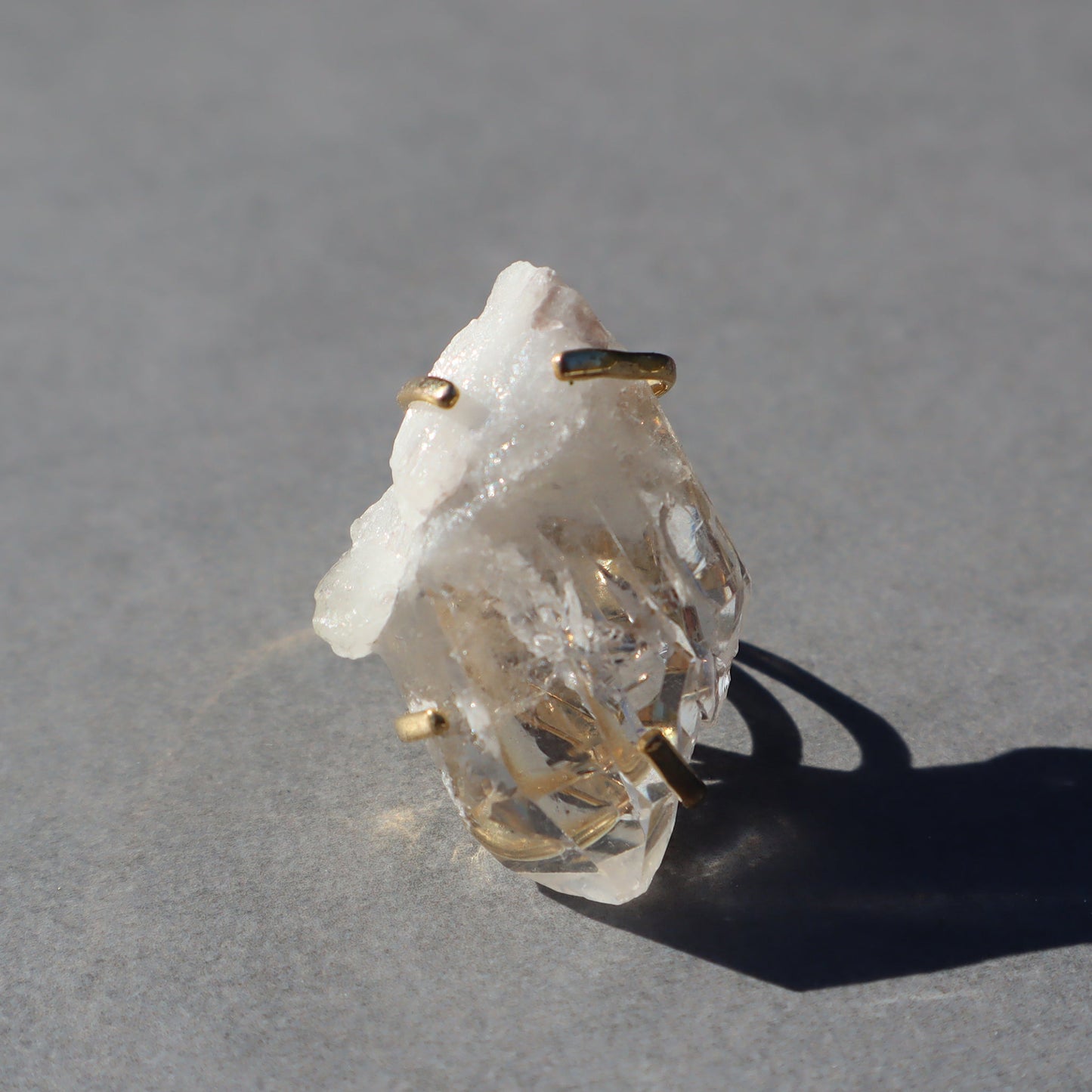 White Quartz Ring – rings