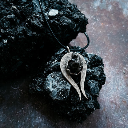 Comet Necklace with Authentic Meteorite – Necklace