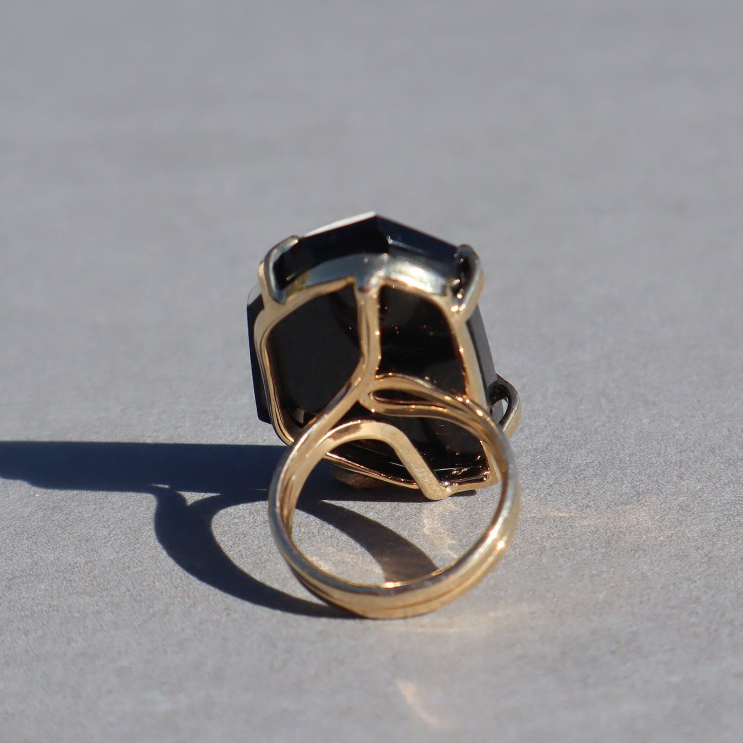 Natural Onyx Ring –