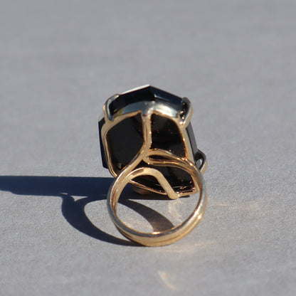 Natural Onyx Ring –