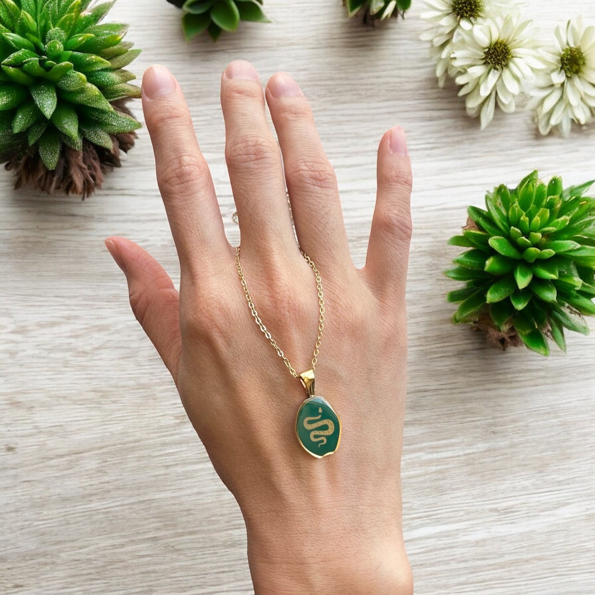 Transformation - 18K Gold Plated, Waterproof Necklace – Pendant Necklaces - MultiVariantListing