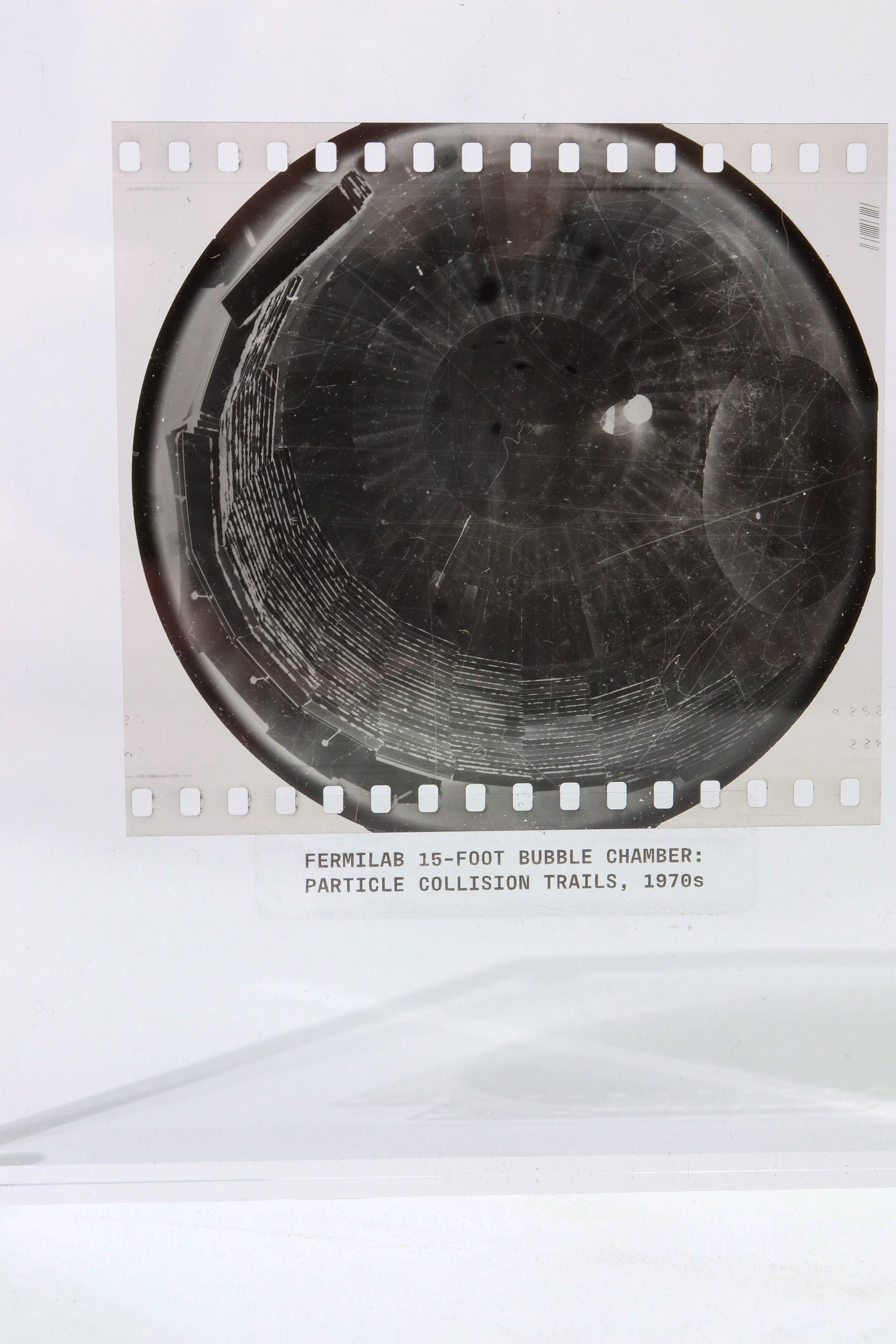 Fermilab Bubble Chamber Film | 1970s Particle Physics Artifact – Historic Artifacts