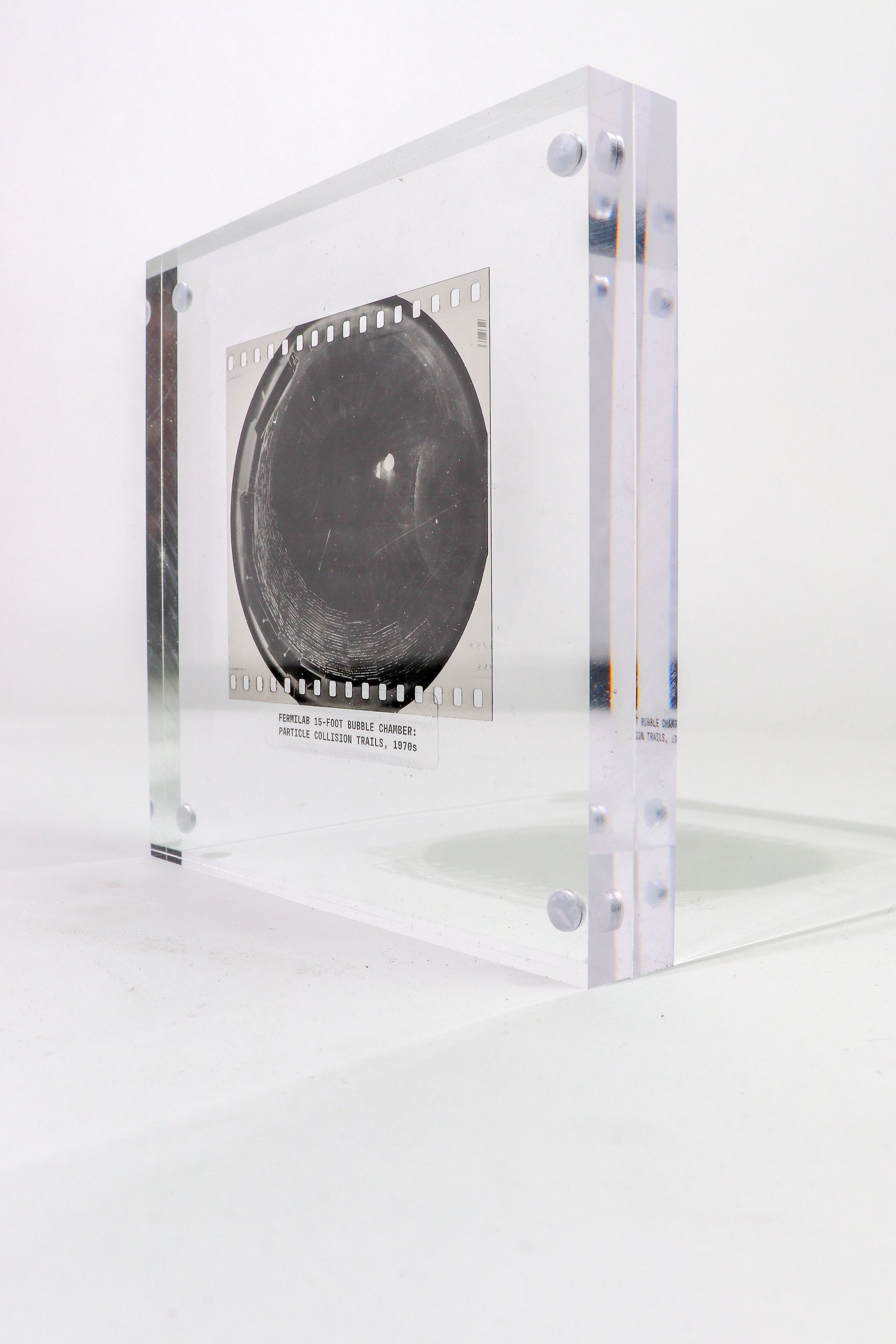 Fermilab Bubble Chamber Film | 1970s Particle Physics Artifact – Historic Artifacts