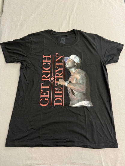 50 Cent Get Rich or Die Tryin T-Shirt | Hip Hop Tee –
