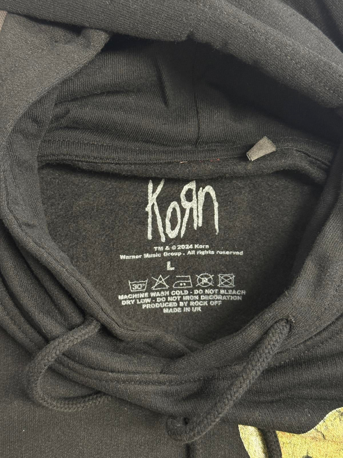 Korn Issues Album Hoodie - Black –