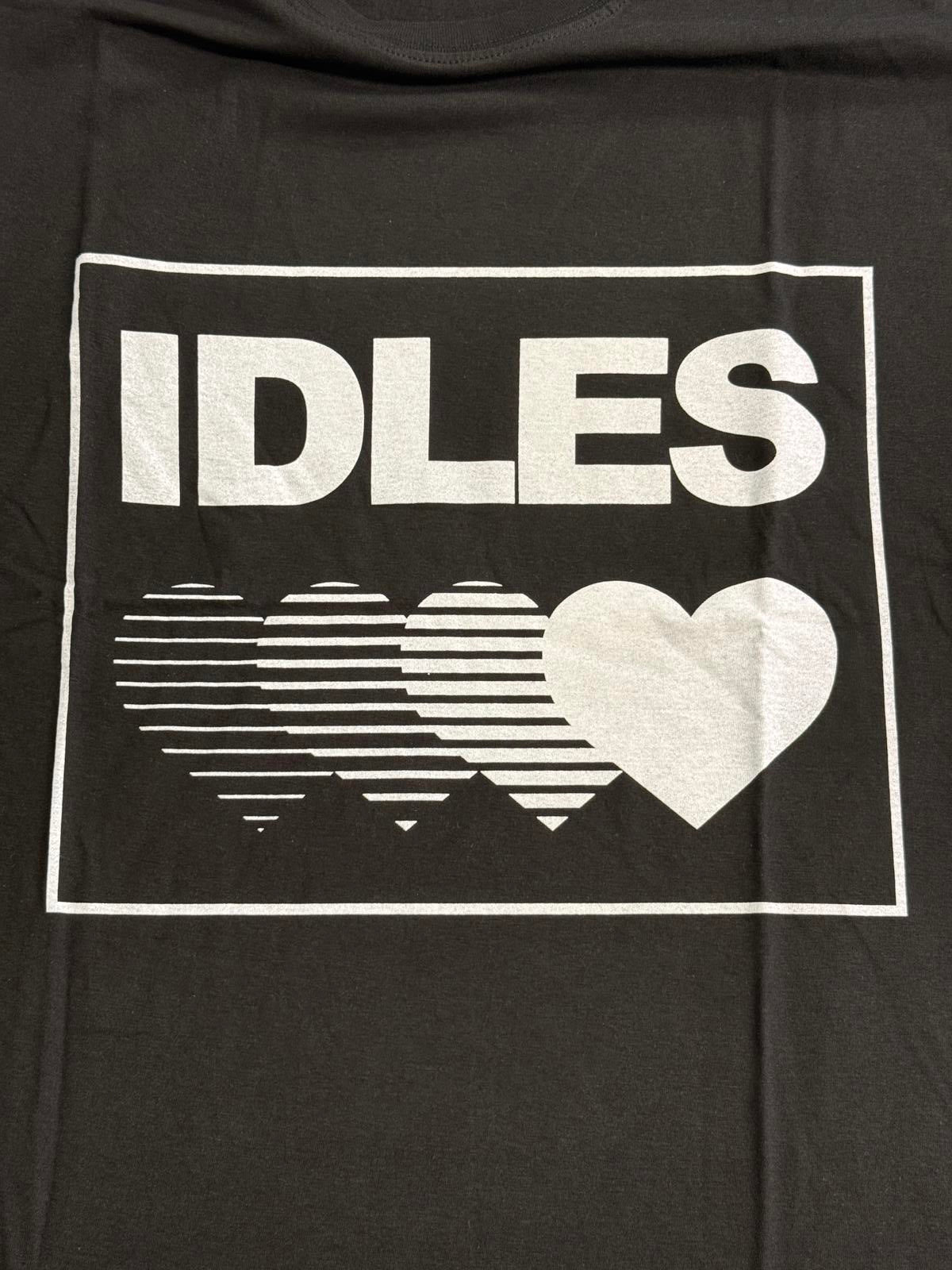 IDLES T-Shirt - Gradient Heart - European Import – XXL