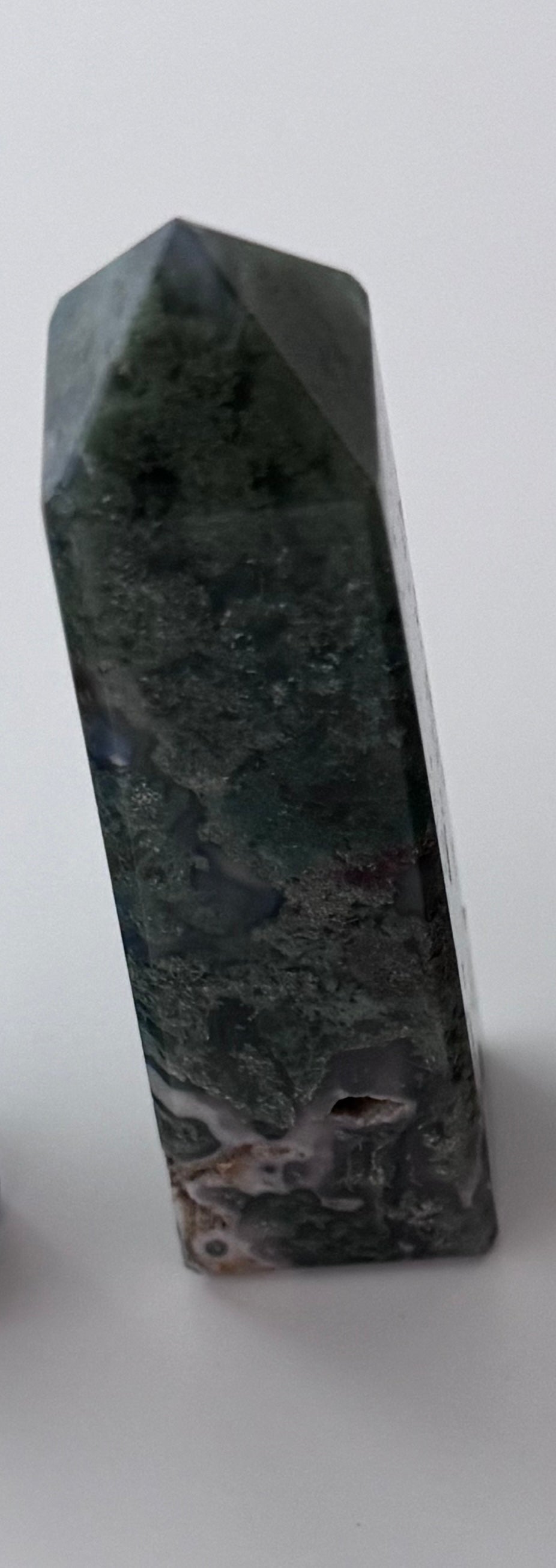 Moss Agate Tower – Tower 4.25x1x1"