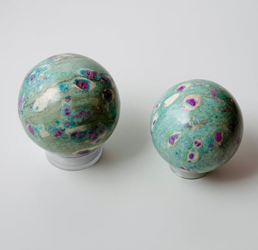 Ruby in Fuchsite – Heart Healing & Emotional Balance Crystal