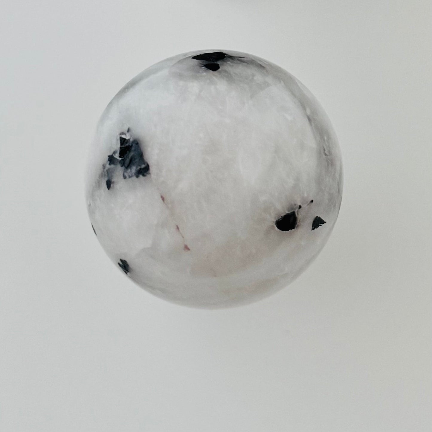 Tourmalinated Quartz Sphere