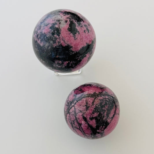 Rhodonite Sphere –