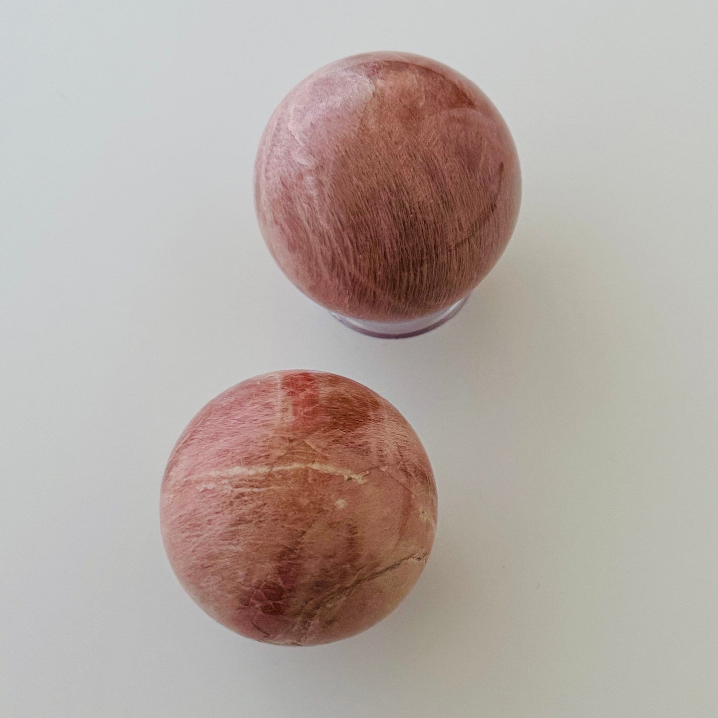 Peach Moonstone Sphere –
