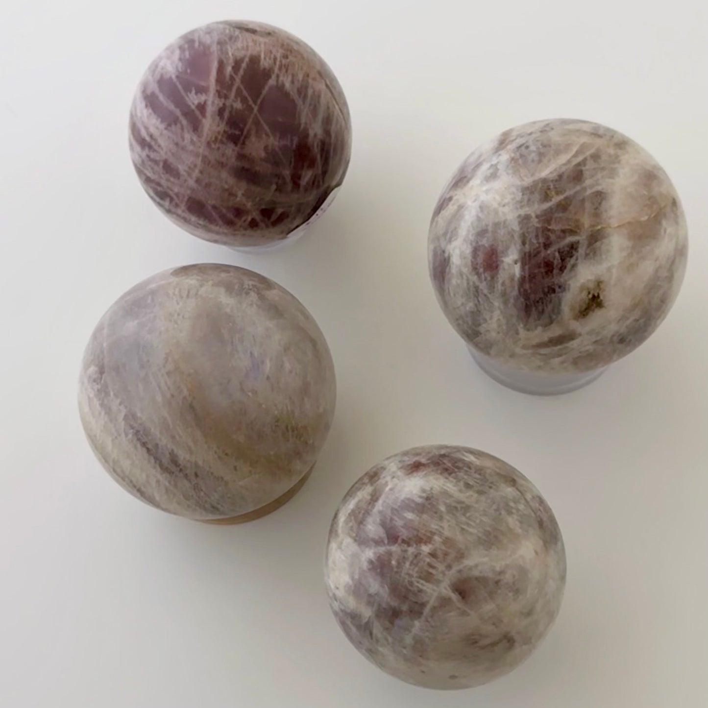 Sunstone in Moonstone Sphere –