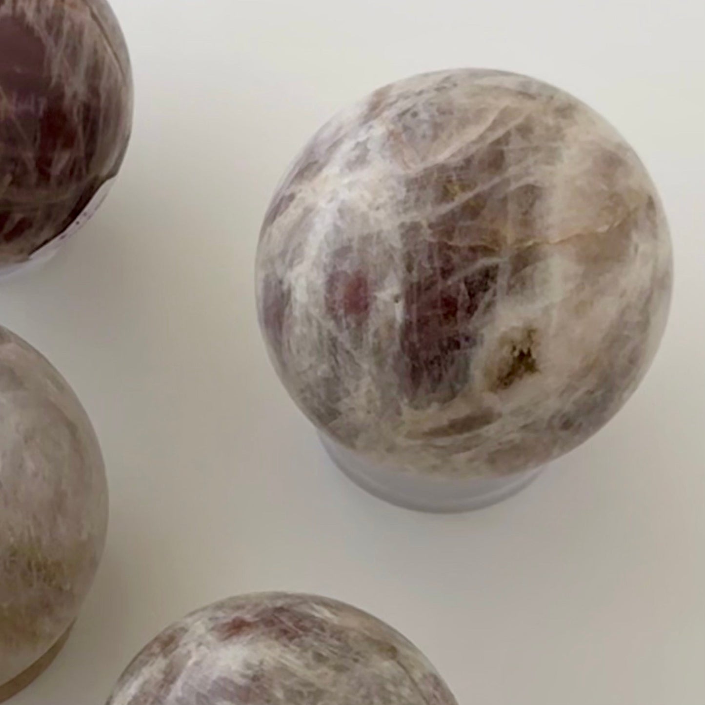 Sunstone in Moonstone Sphere –
